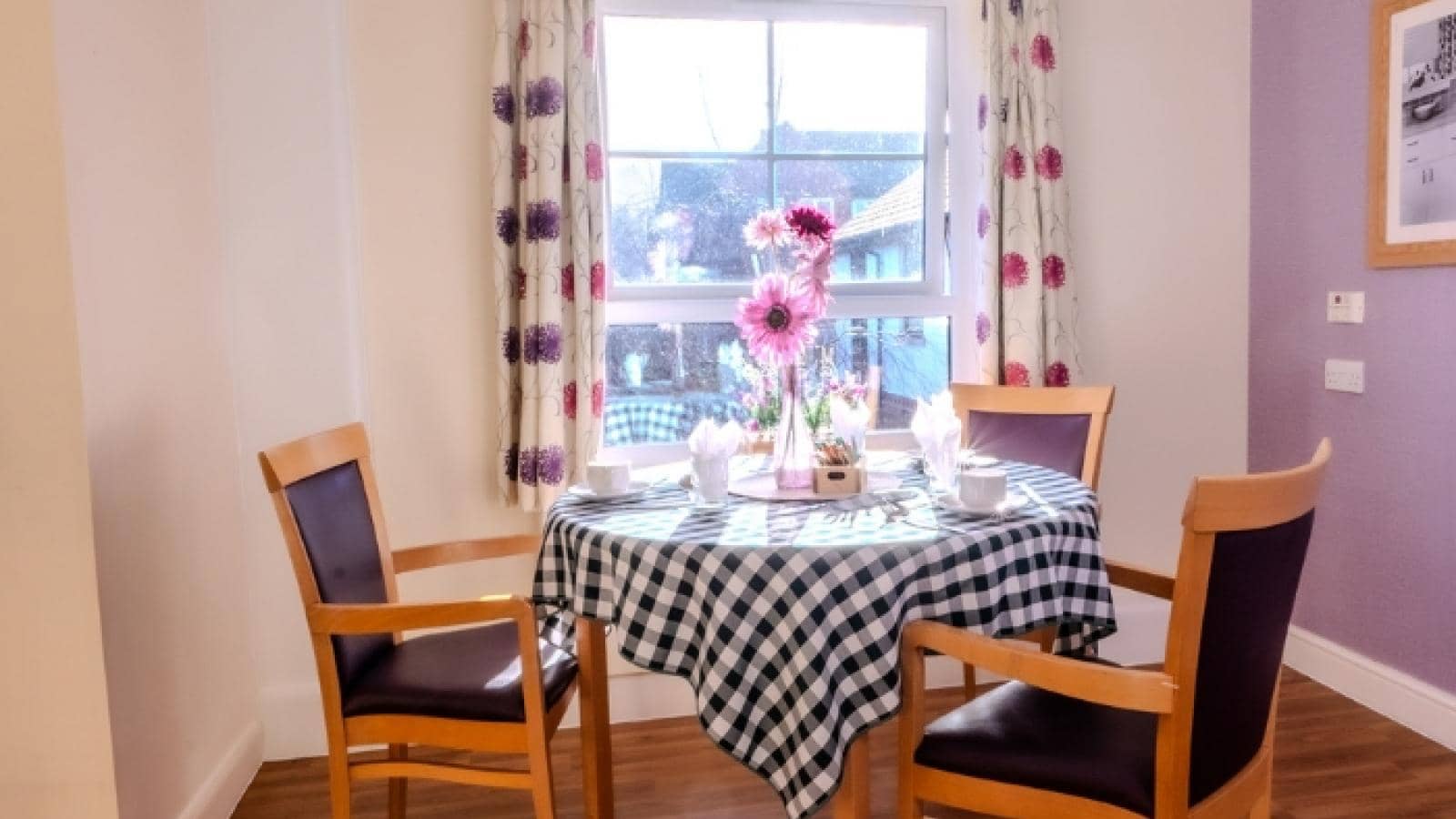 Chapel Fields dining area