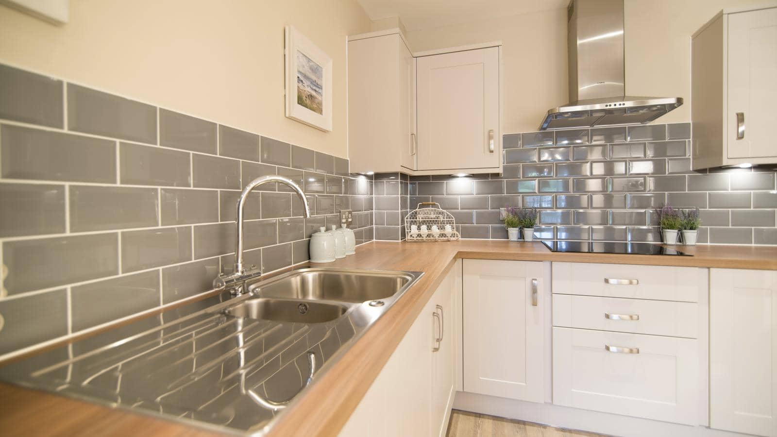 Wellesley Court retirement living scheme in Waterlooville kitchen