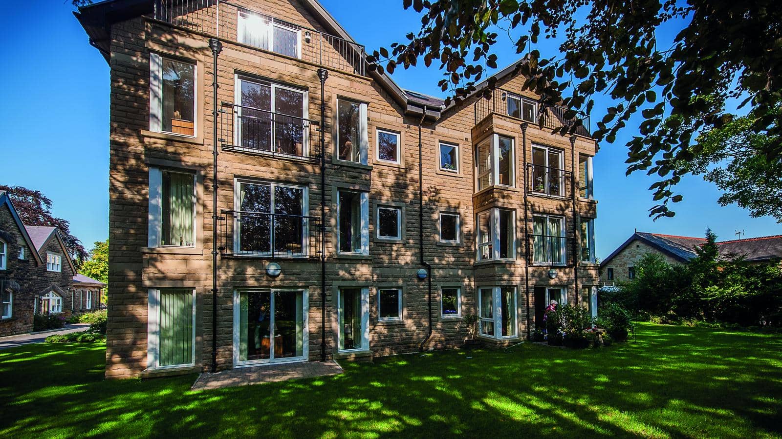 Martin Grange retirement living exterior in Harrogate