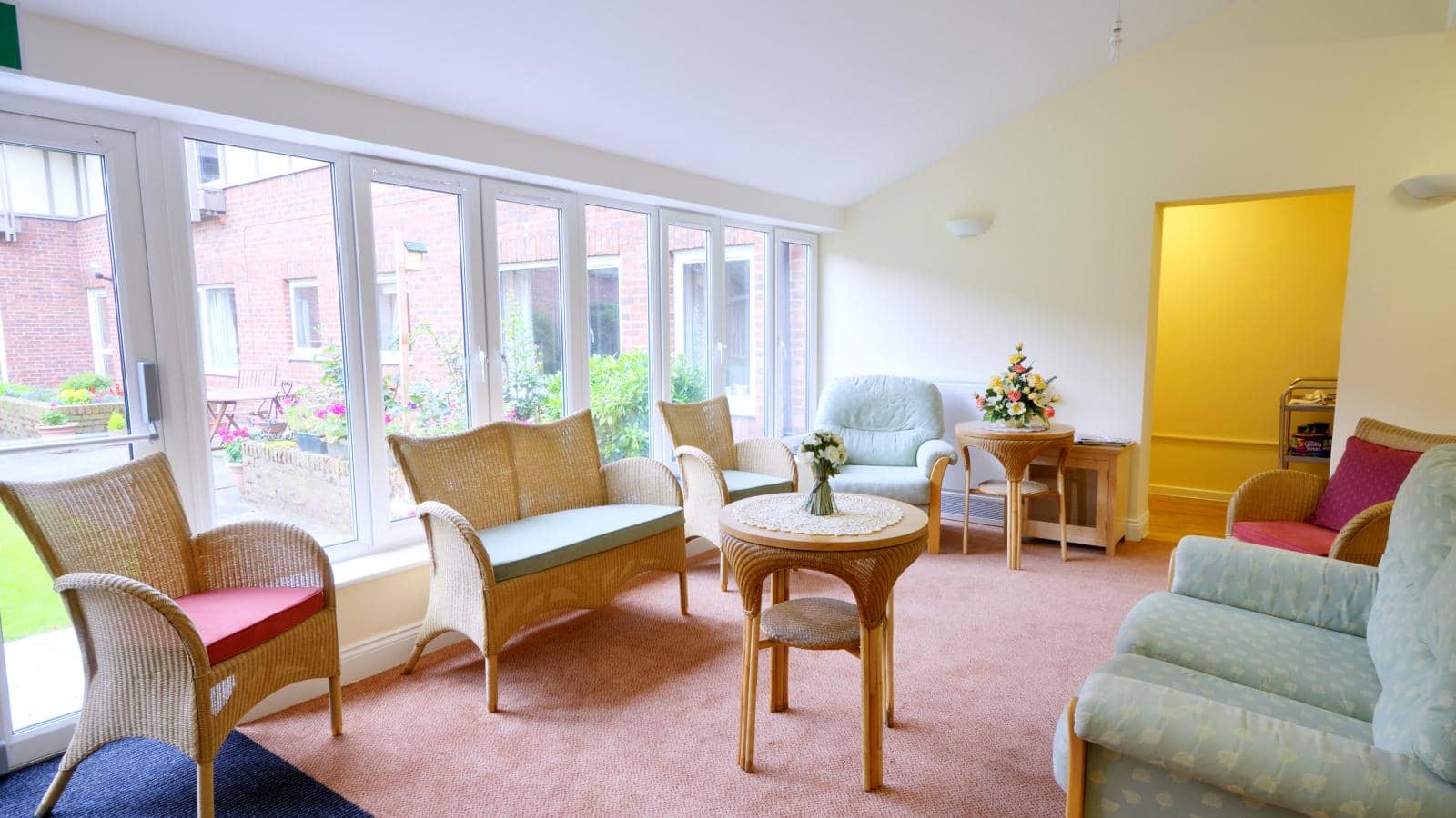 Woodlands retirement living scheme in Penrith lounge