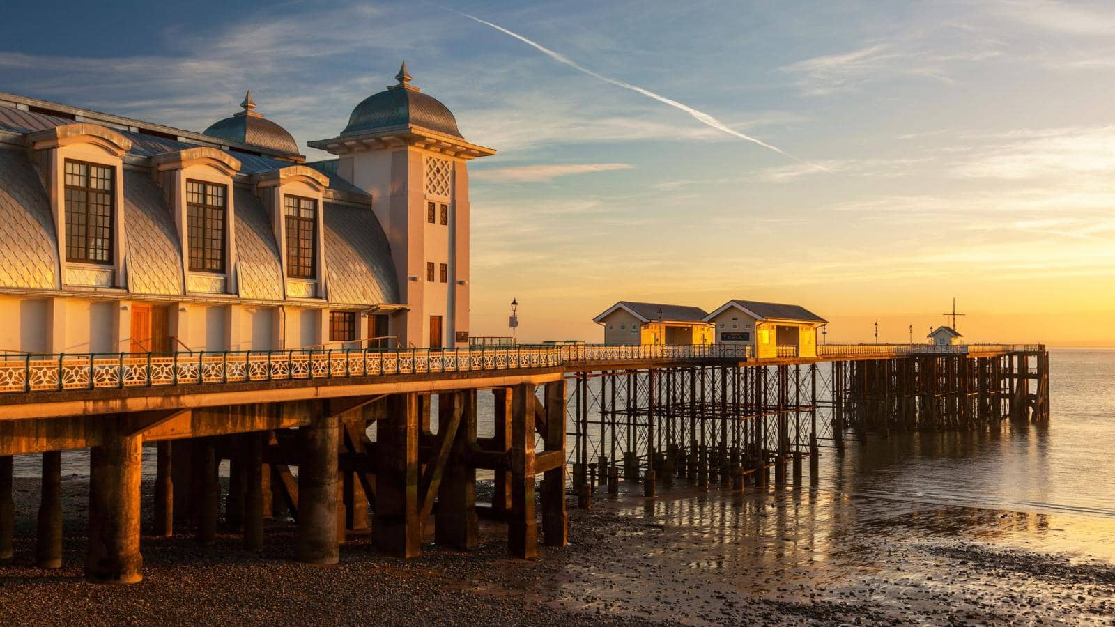 Penarth Pier in Wales