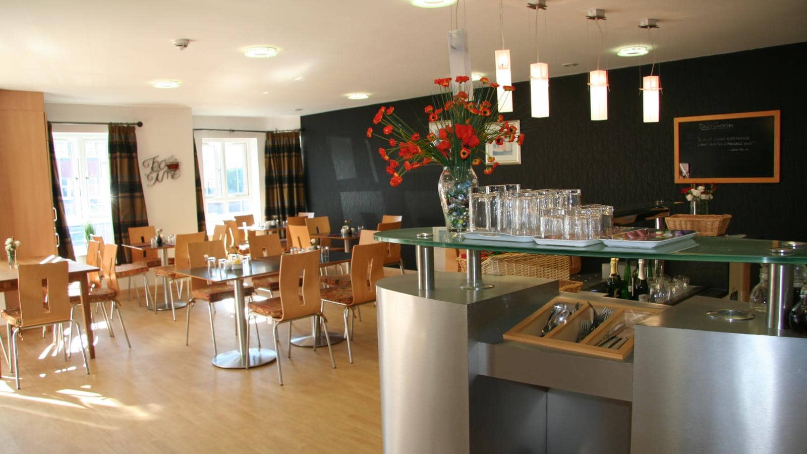 Dining room at Adlington House Rhos on Sea retirement living scheme