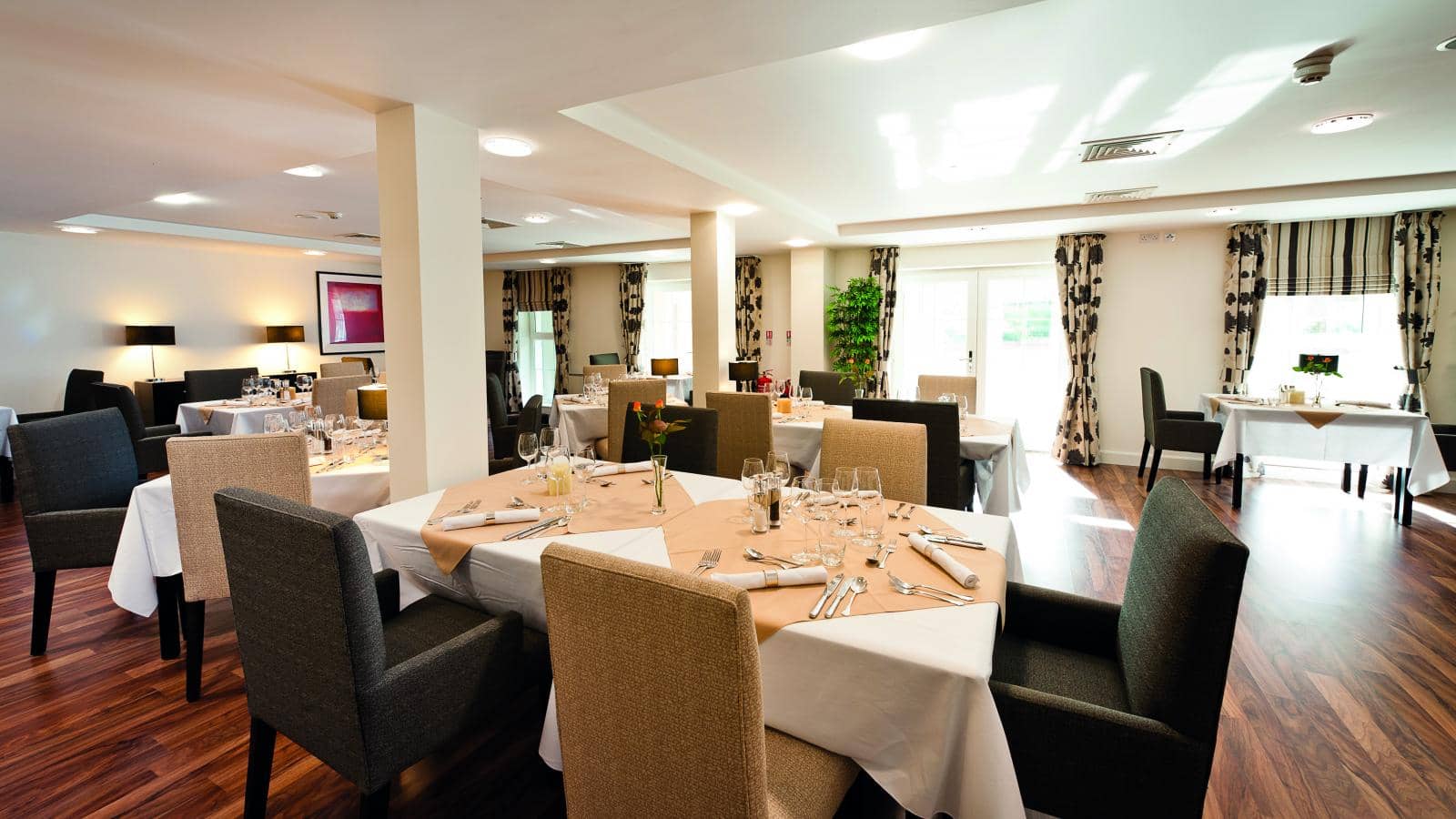 Dining room at Welland Place retirement living scheme