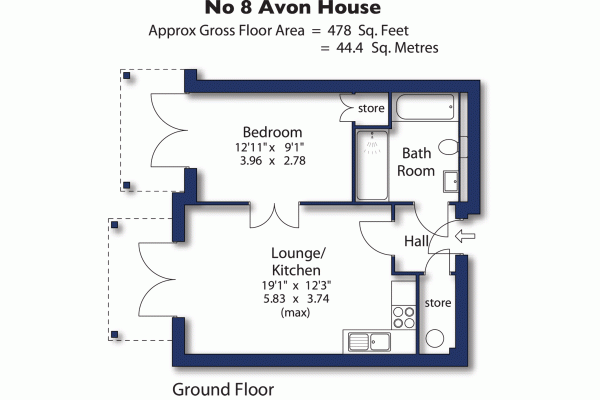 8 Avon House floor plan