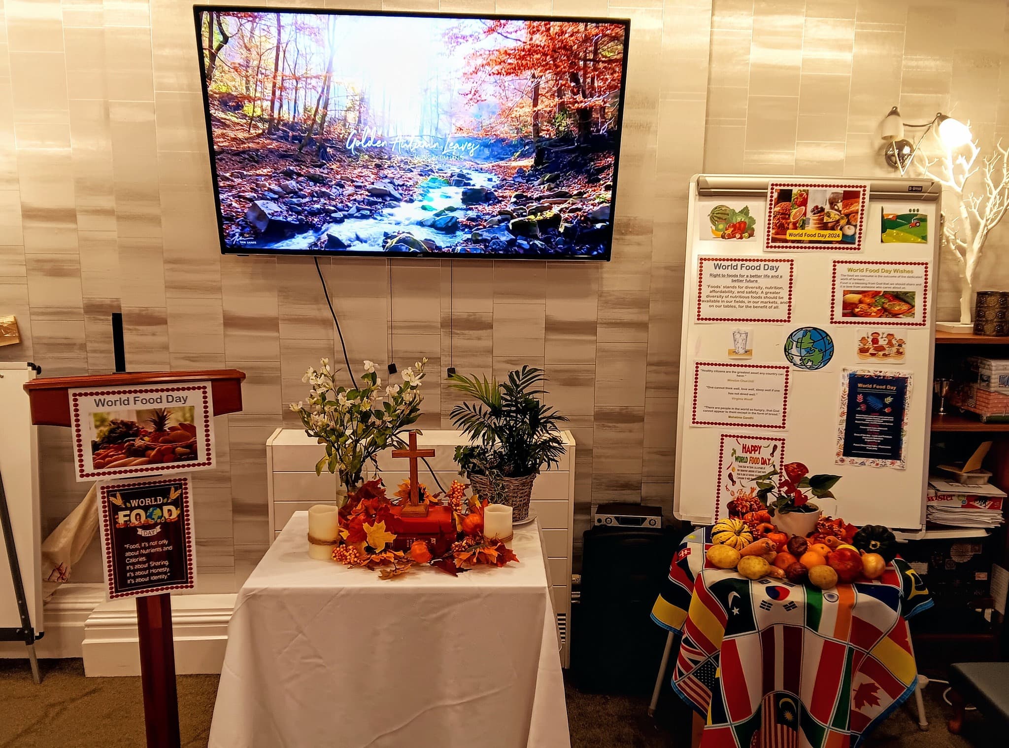 MHA Ty Gwyn marks world food day by showcasing diversity in food