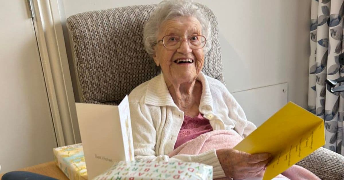 “I think it's bloomin amazing” says resident at MHA Starr Hills who celebrates 102nd birthday