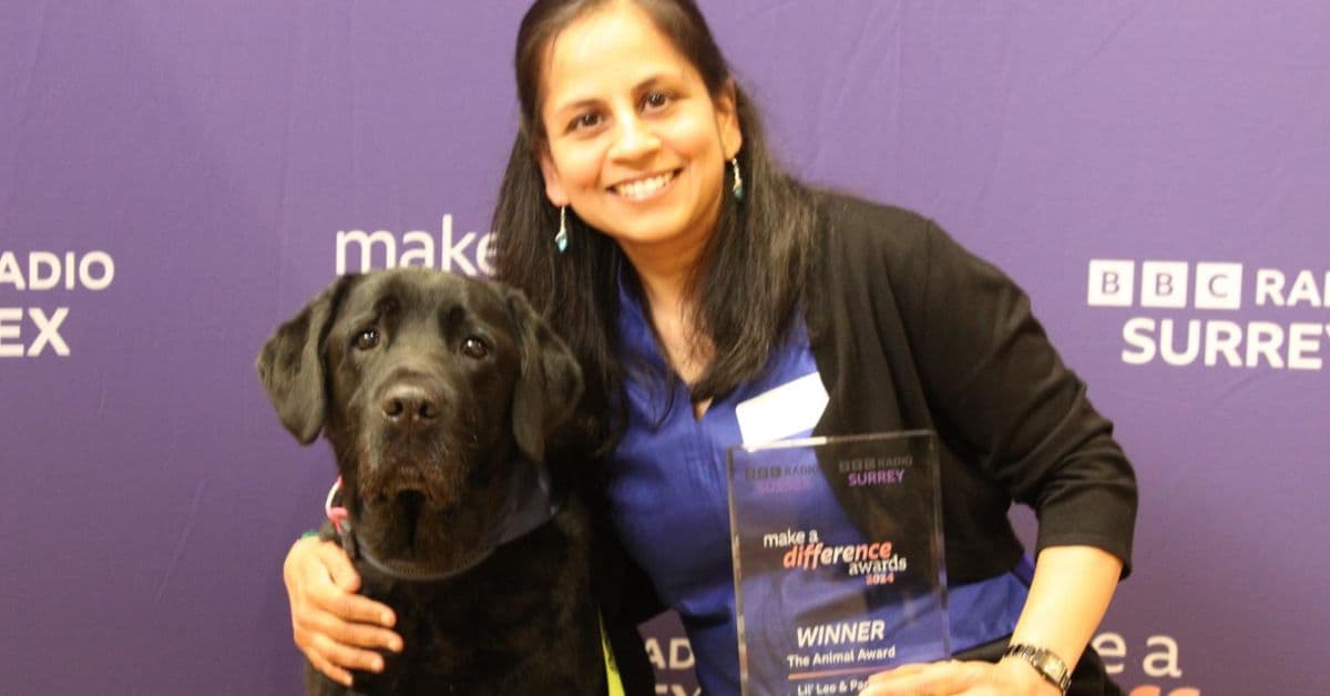 Delight as pet therapy dog at MHA Hall Grange wins ‘Make a difference award’