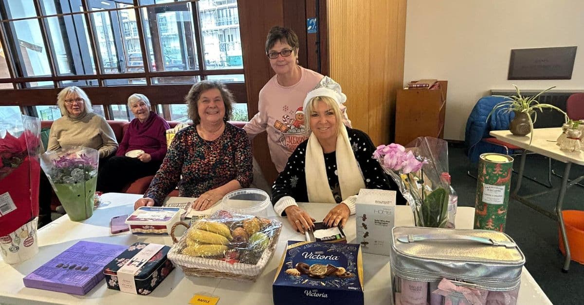 Community group raises more than £1100 for MHA Homewood following Christmas fair