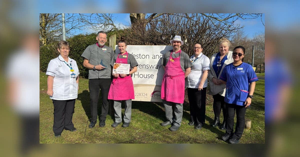 MHA Weston and Queensway House eclipses more than 100 care homes to win award for excellence in Dysphagia friendly catering