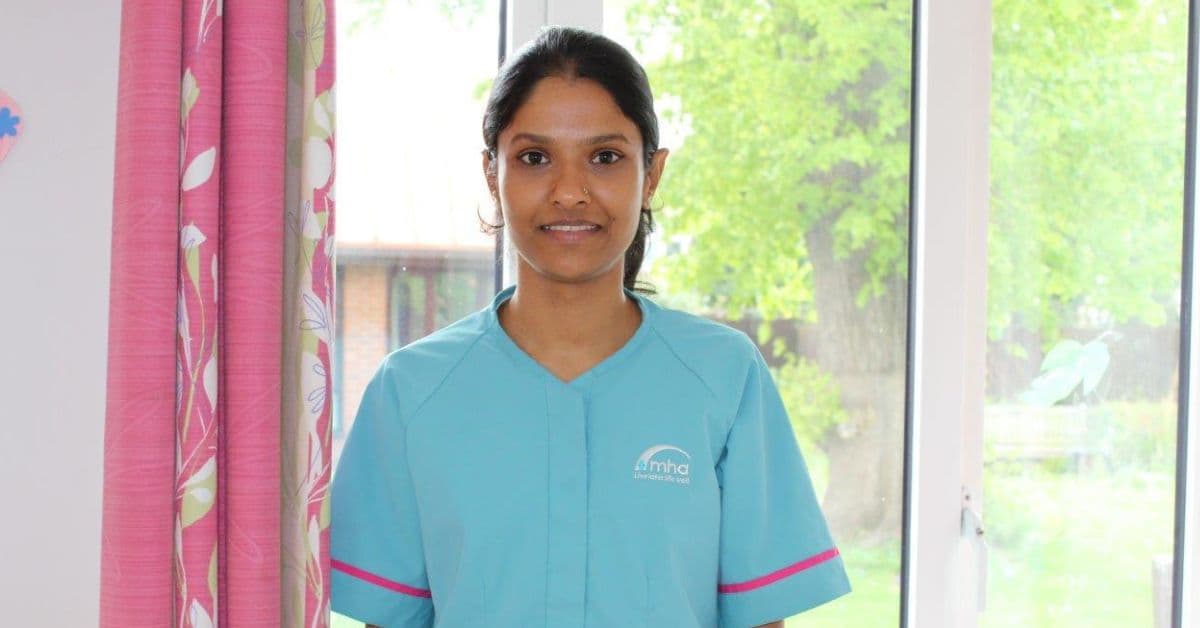 30 under 30: Meet Anakha Babu, care assistant at MHA Westbury Grange, striving for success at home where residents treat her “like a daughter”