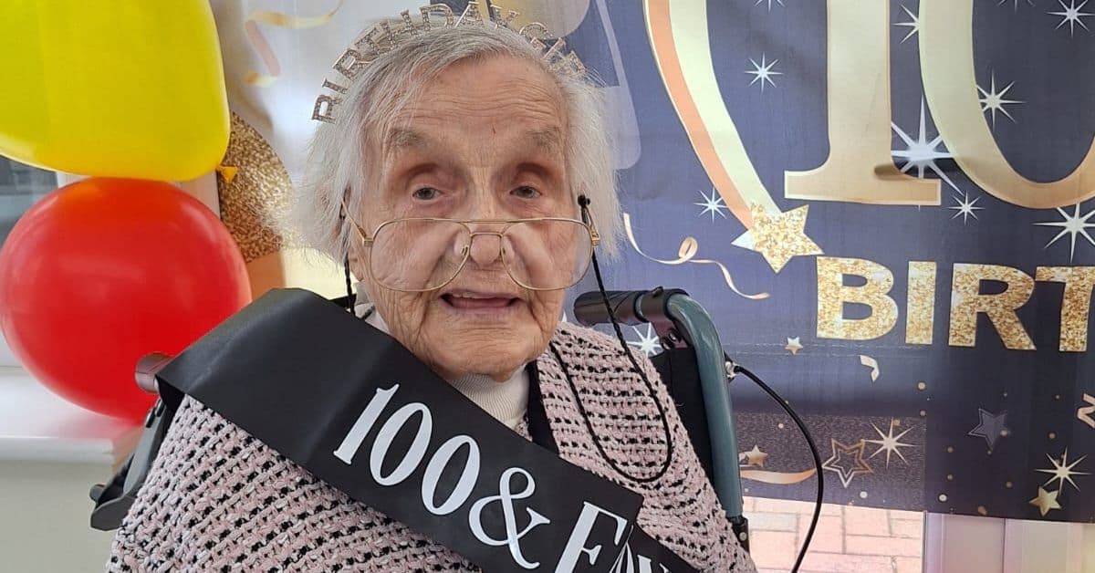Celebrations at MHA The Fairways as resident turns 100