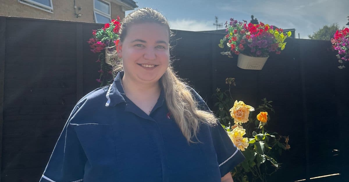 30 under 30, 5/30: Meet Charlotte Lay, senior care assistant at MHA Lauriston aiming to follow in father's footsteps of becoming a nurse.