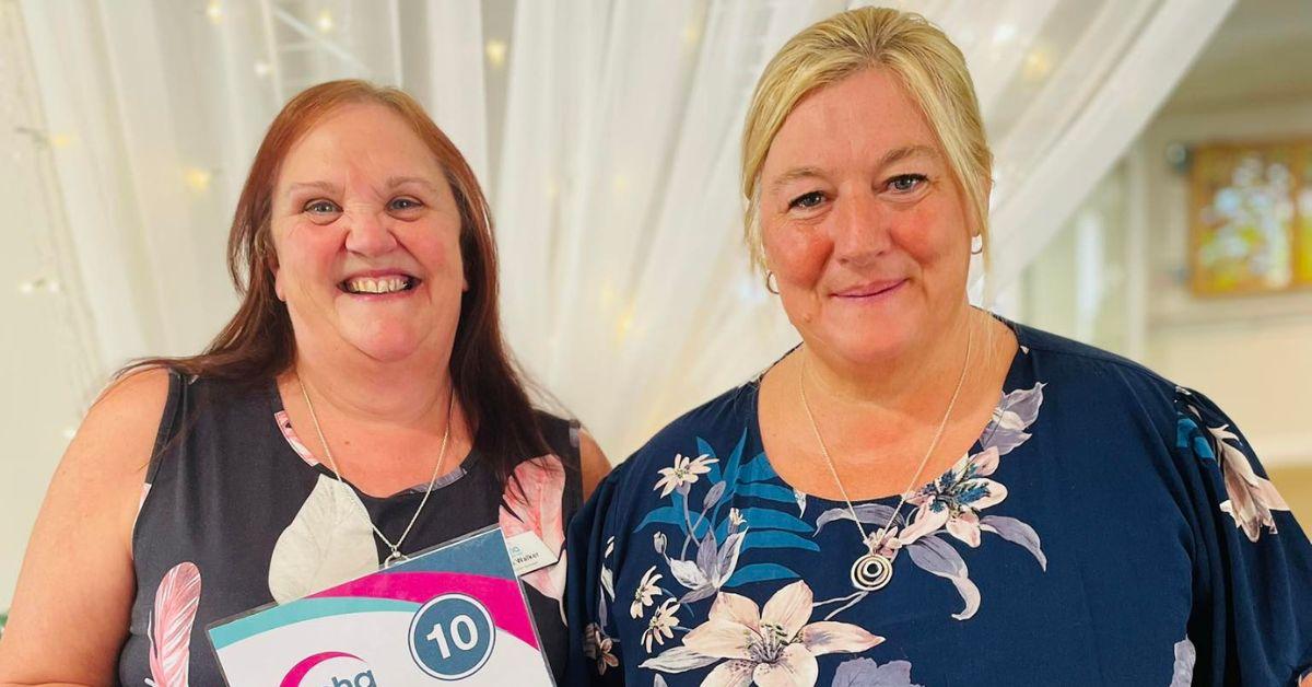 “Love working here, it’s like one big happy family” says administration manager at MHA Waterside House who marks 10-year service