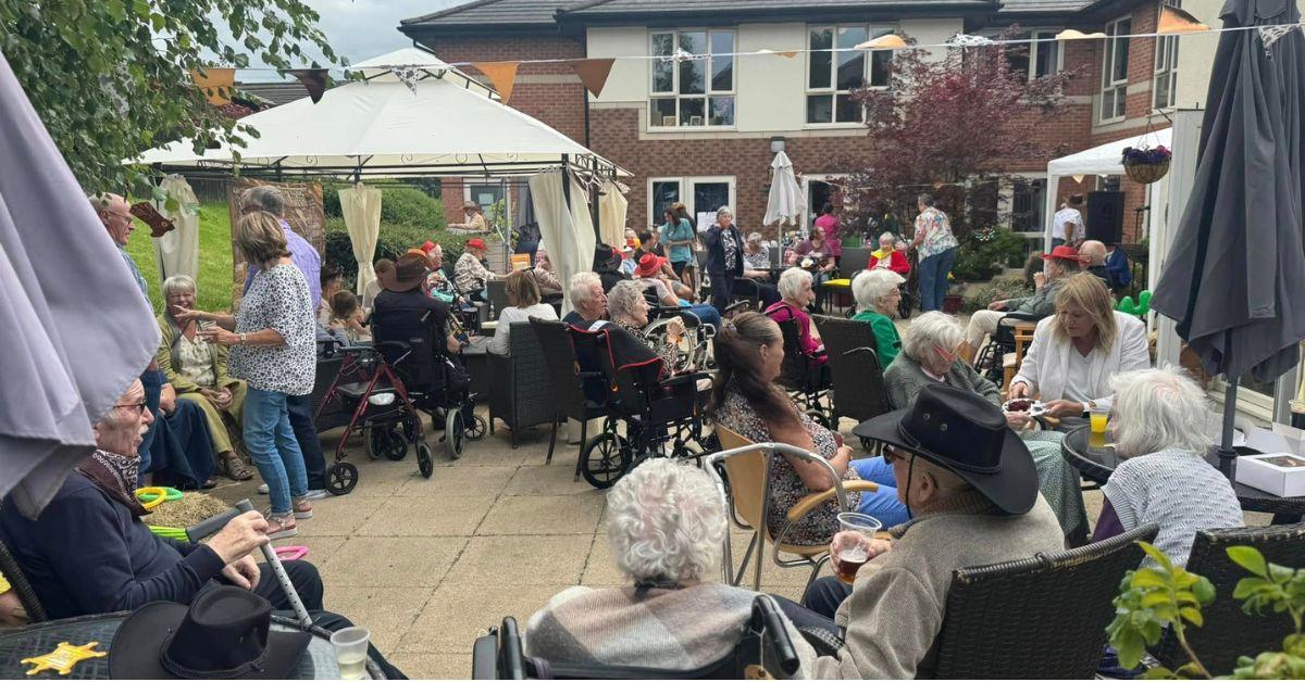 Wild West comes to MHA Heather Grange as part of summer fete which helps to raise over £500