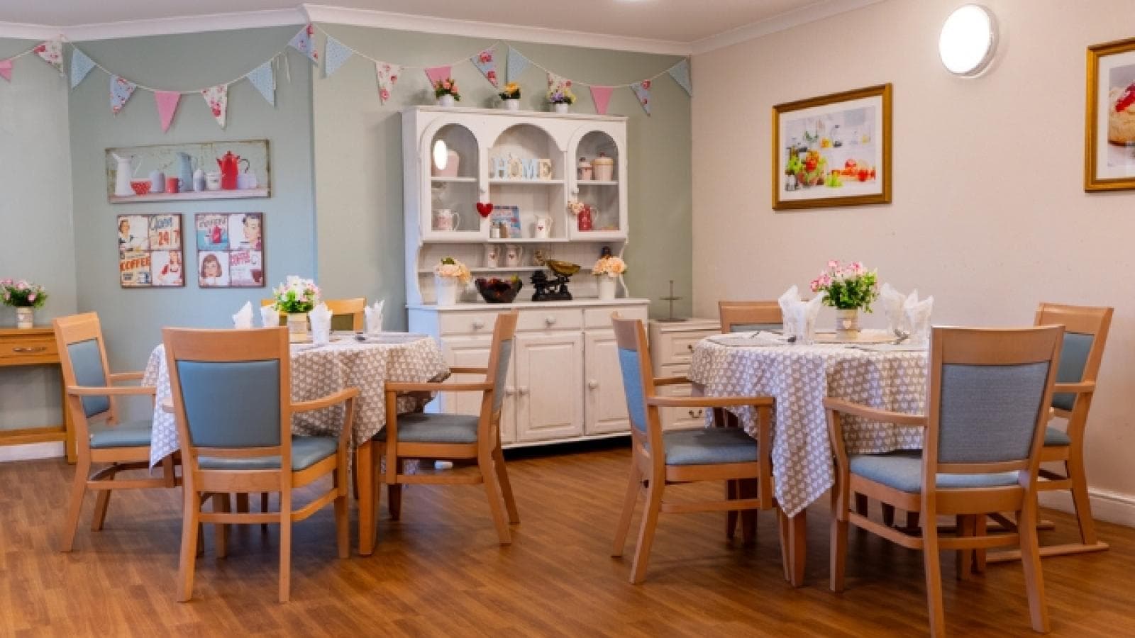 Brookfield care home dining room