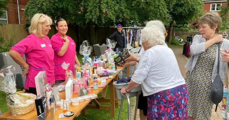 Community rallies around MHA Morel Court at summer fayre which raises more than £1900
