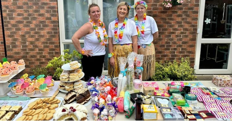 MHA Heather Grange raises more than £550 with Hawaiian themed summer fete