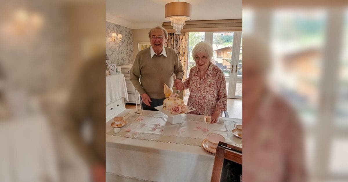 Teenage sweethearts at MHA Mapplewell Manor celebrate 72nd wedding anniversary and say secret to long marriage is “spending time together”