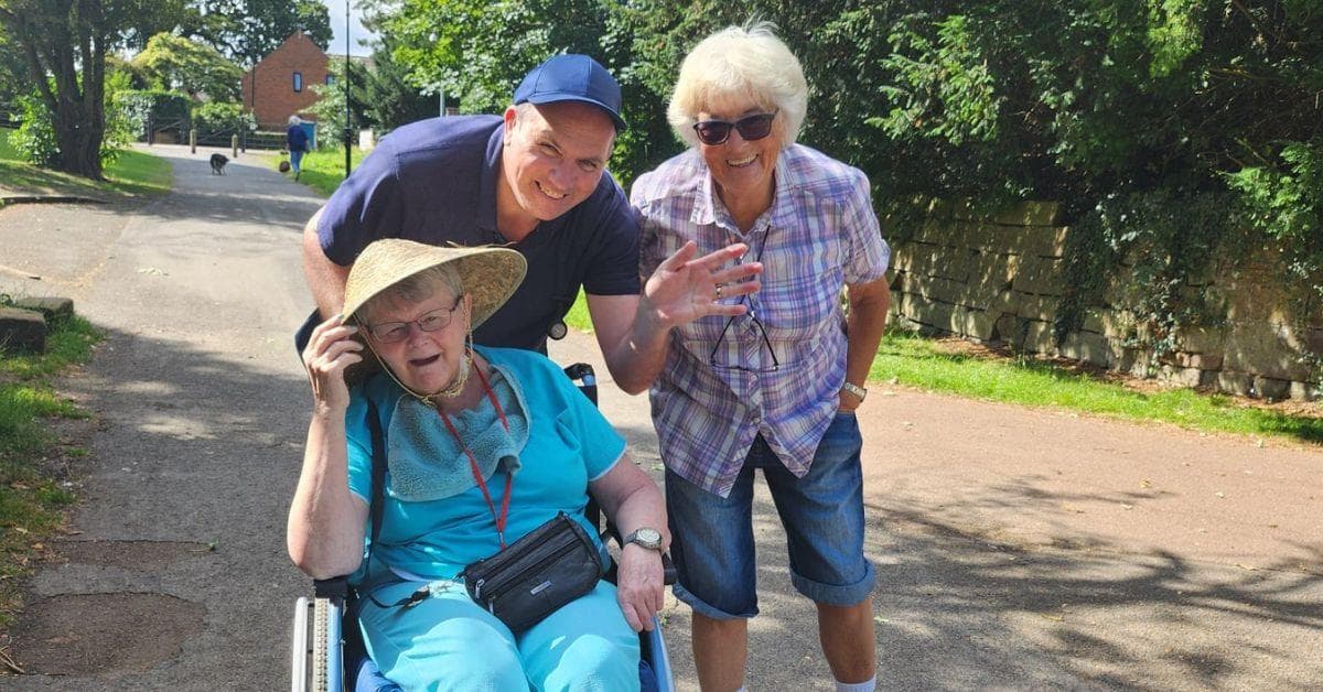 Residents and staff at MHA Allesley Hall walk 100 miles and raise more than £250