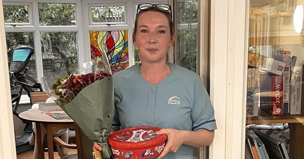 Senior care assistant at MHA Morel Court marks 20 years’ service