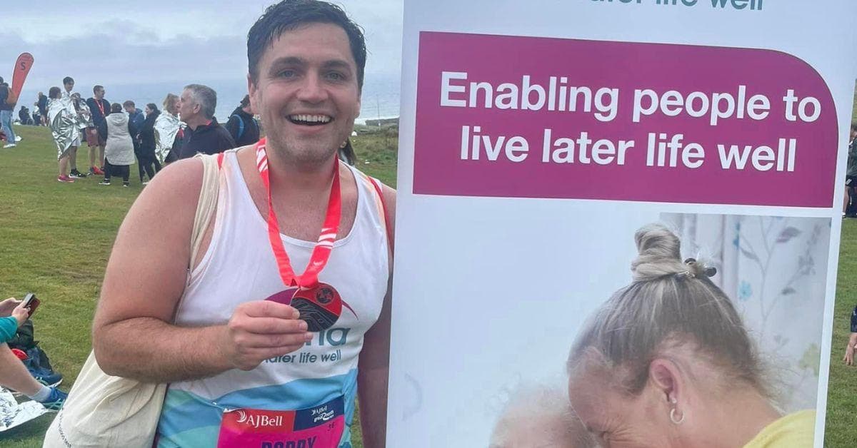 Area manager takes part in Great North Run and raises more than £900 