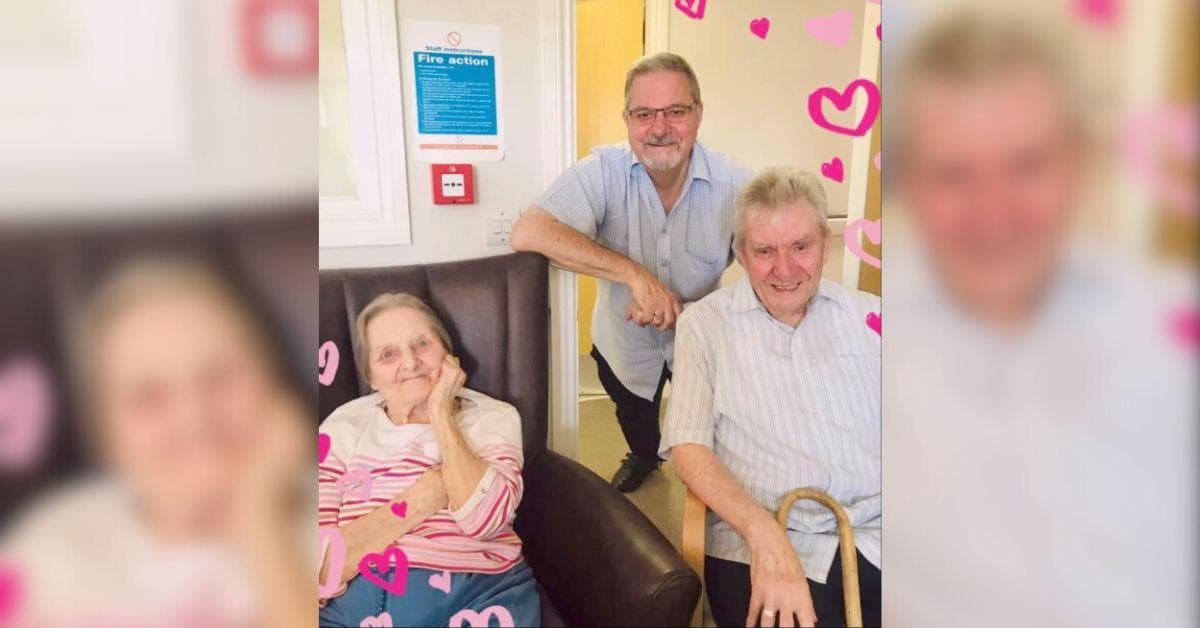 Resident couple at MHA Waterside House celebrate 73rd wedding anniversary