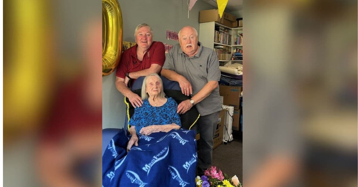 Birthday celebrations at MHA Hampton Lodge as resident celebrates 100th birthday