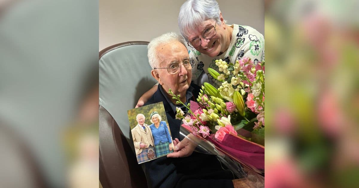 “She’s the boss” says resident at MHA Lauriston as he celebrates diamond wedding anniversary