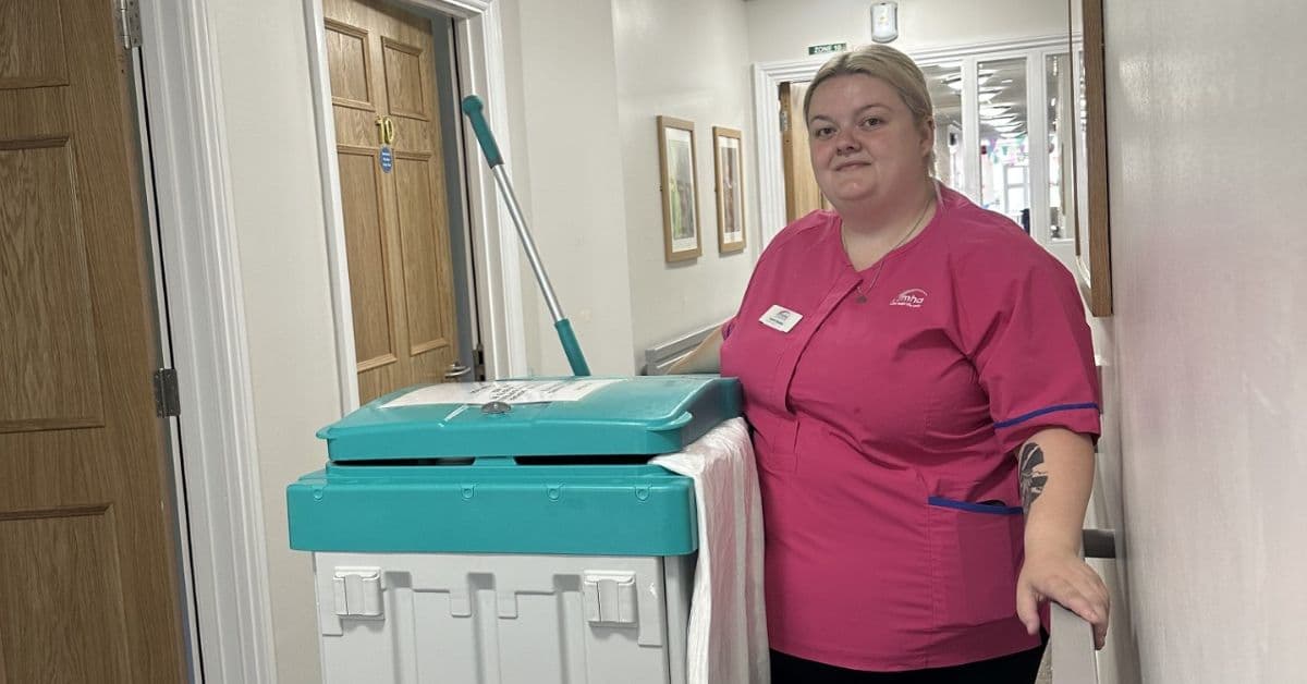 30 under 30: Meet Laura Hartley, domestic assistant at MHA Glen Rosa who “prides” herself on organising and tidying for residents after change of role due to personal circumstances (15/30)