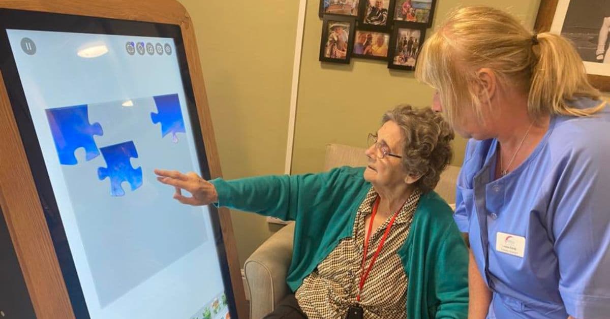 MHA Stones Place purchases ‘tiny tablet’ for residents to enjoy group led and 1 to 1 activities