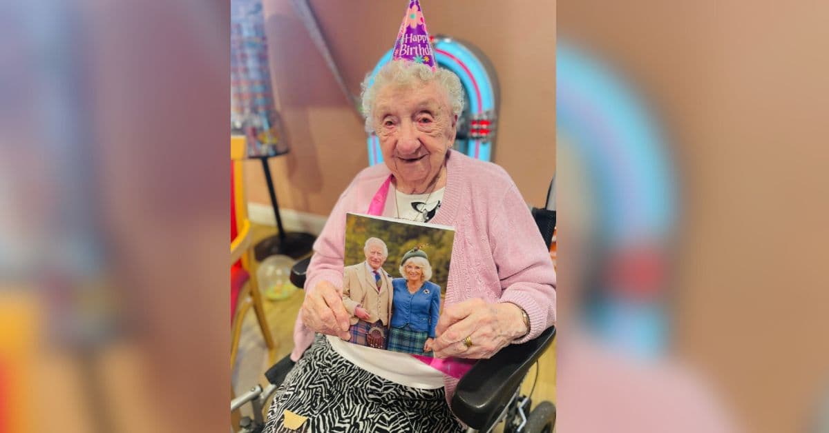 Good food and no alcohol” secret to long life says resident at MHA Waterside House as she celebrates 100th birthday