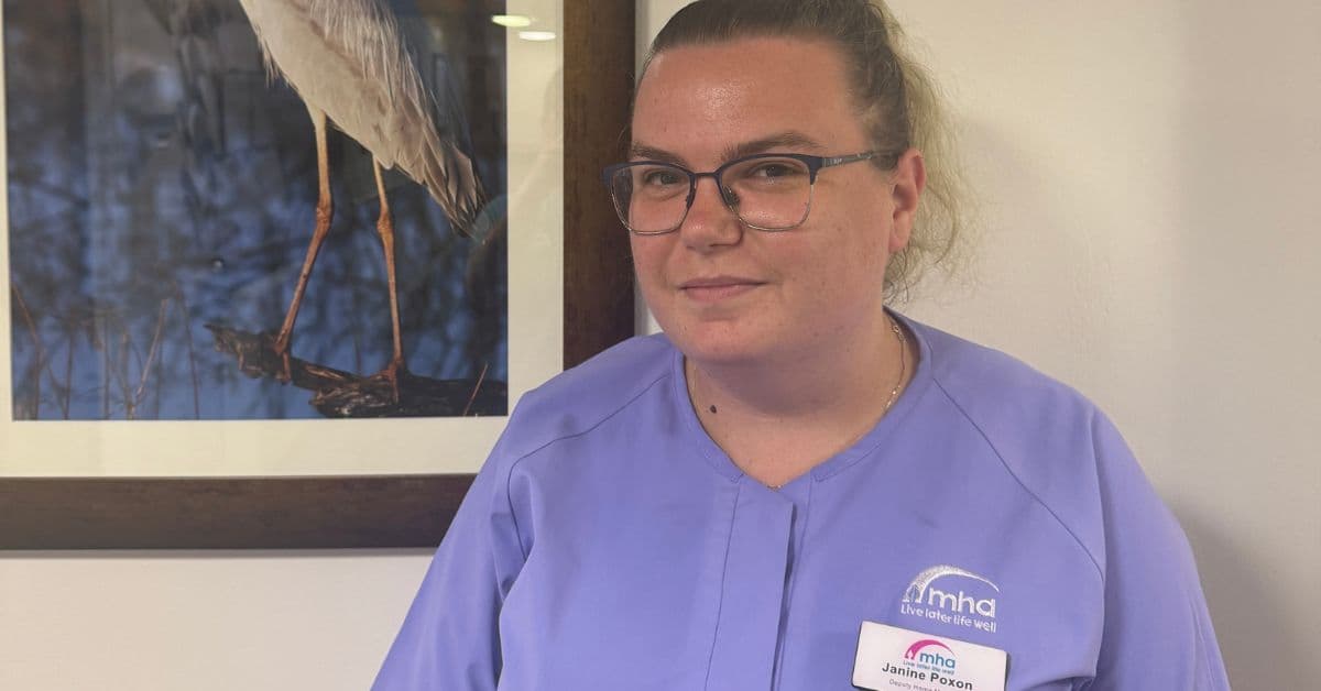 30 under 30: Meet Janine Poxon, deputy home manager at MHA The Herons who swapped community care for care home to progress her career (18/30)