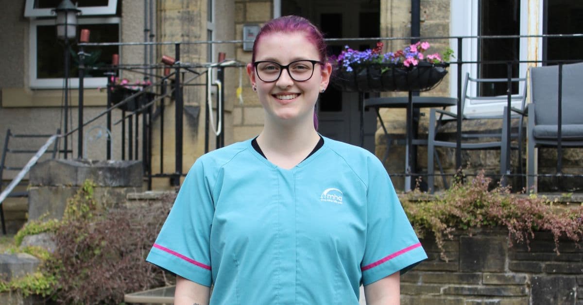 30 under 30: Meet Chloe Payne, care assistant at MHA Glen Rosa thriving in her first role in social care (19/30)