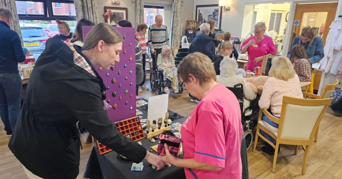 Christmas comes early at MHA The Herons as they raise over £900 from fayre