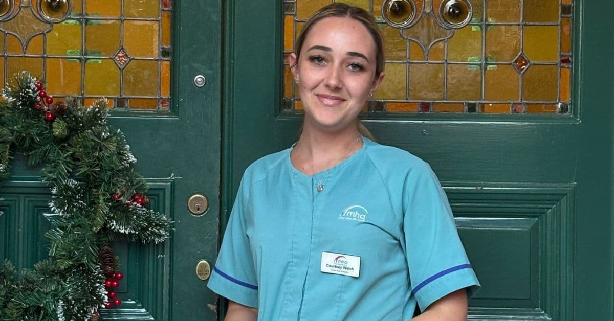 30 under 30: Meet Courtney Welch, senior care assistant at MHA Norwood climbing the development ladder (23/30)