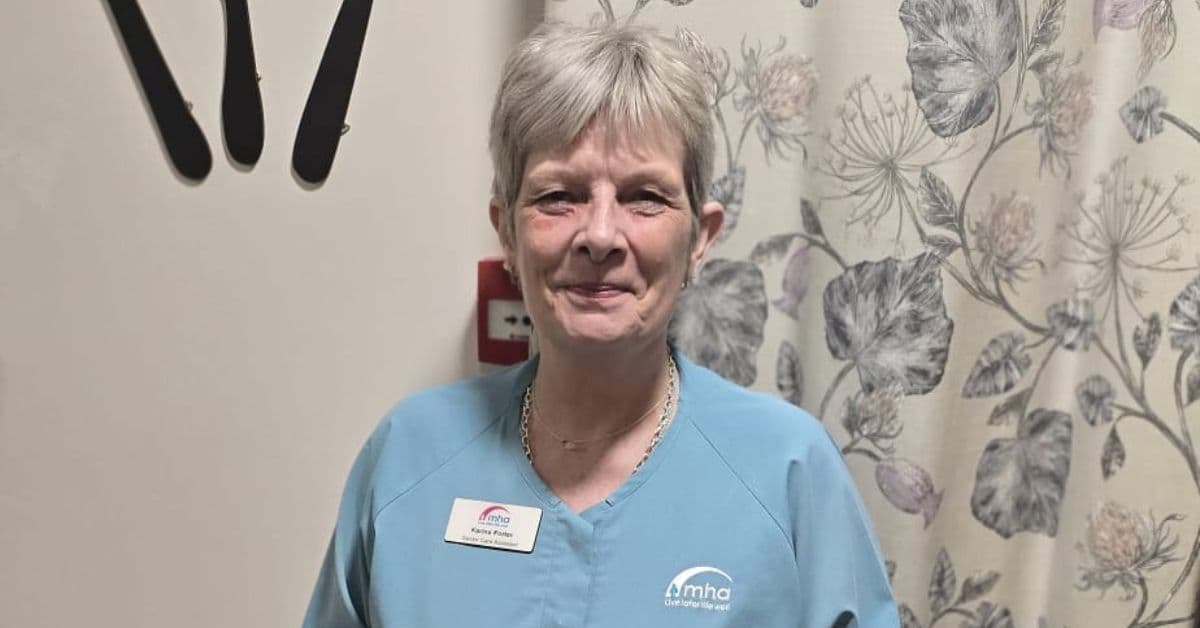 “Caring for residents first and foremost” says senior care assistant at MHA Lauriston