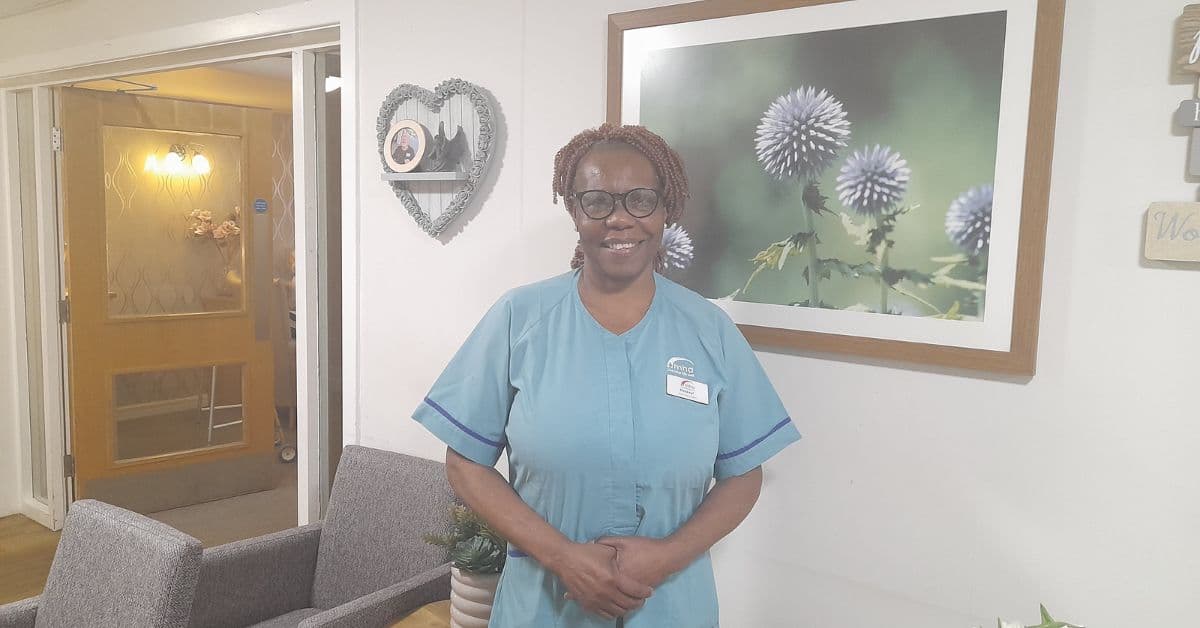 Meet Netsayi Saidi, senior carer at MHA Handsworth who says support for development is there but willingness must come from individual