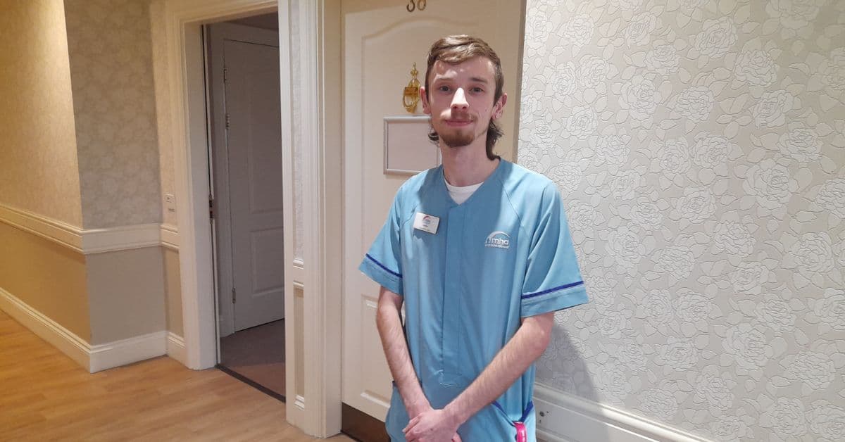 30 under 30: Meet Lewis Stokes, senior care assistant at MHA Mapplewell Manor aiming to be part of management team one day (28/30)
