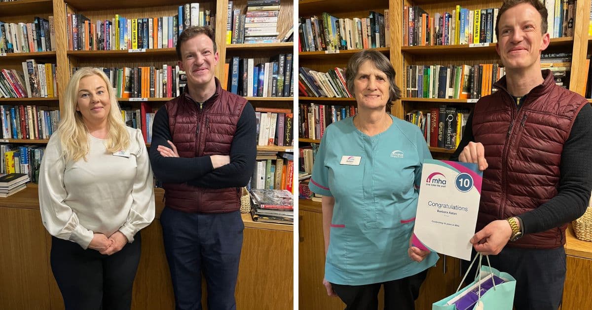 MHA Elmside welcomes MP for community visit and award presentation