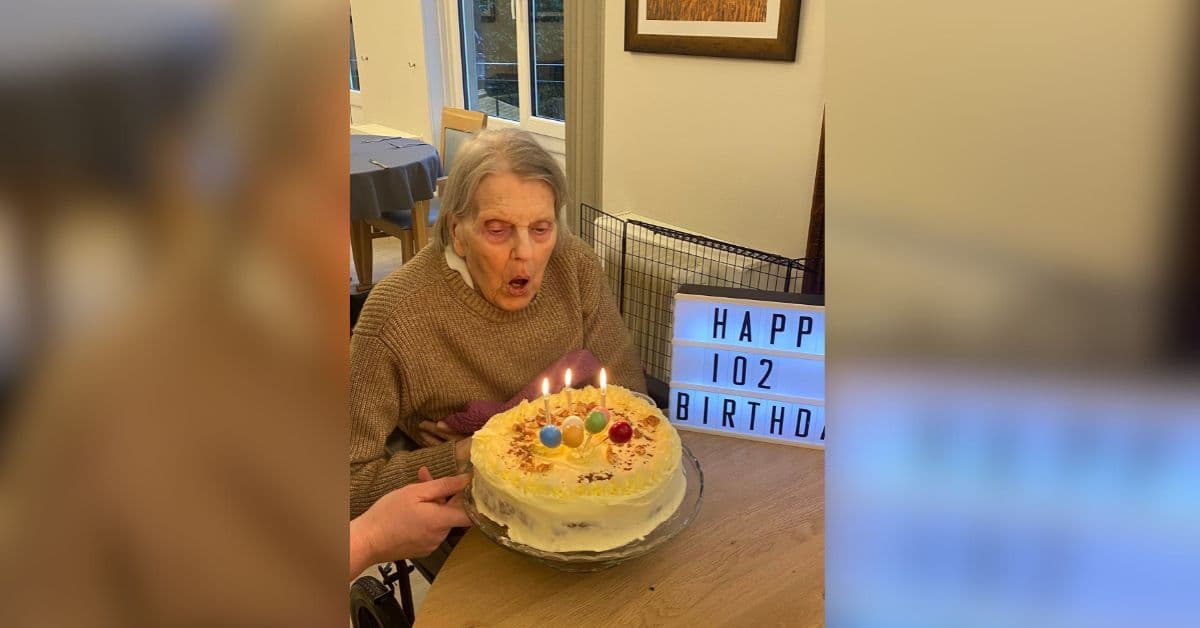 Birthday celebrations at MHA Glen Rosa as resident marks 102nd birthday