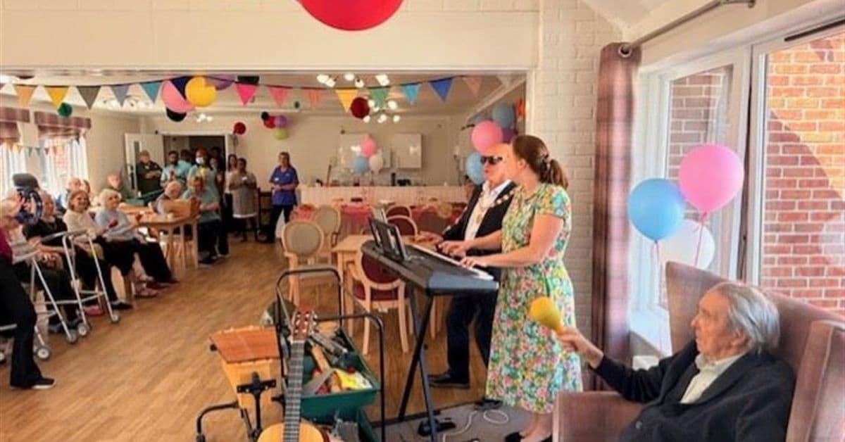 MHA The Willows celebrates 31st birthday with afternoon tea and Music Therapy session