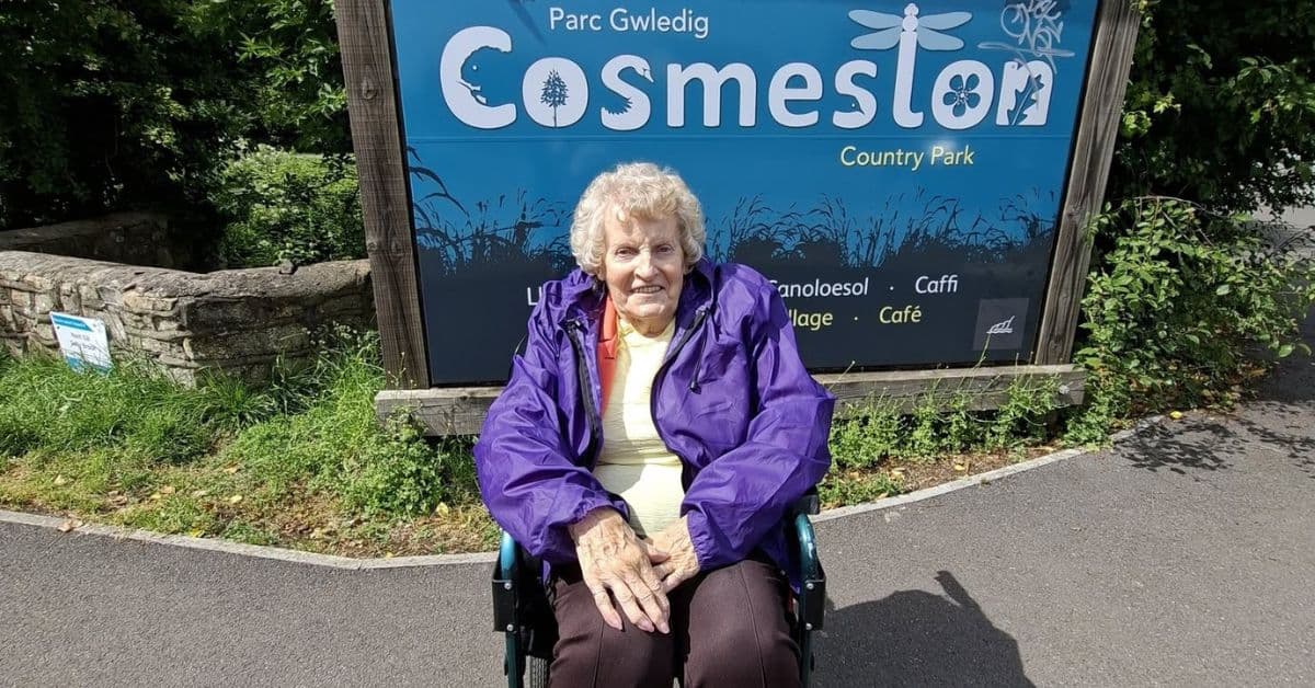Resident at MHA Morel Court completes wish of walking down disused railway line thanks to Seize the Day initiative