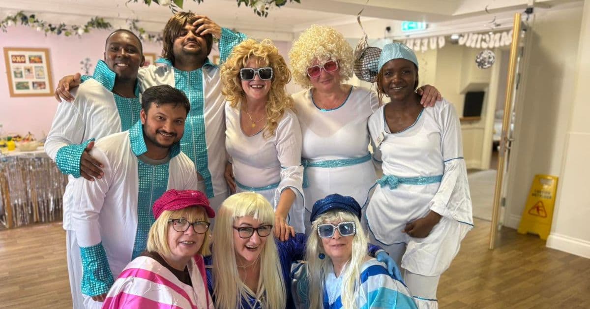 MHA Lauriston merges Care Home Open Week and Music Festival by hosting ABBA inspired disco party