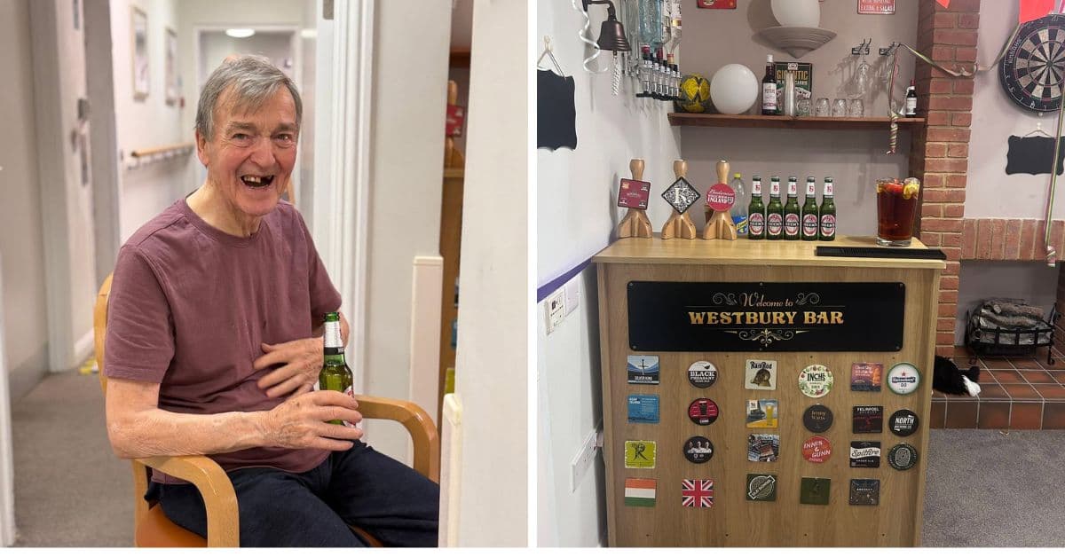 MHA Westbury Grange makes use of unused space to open bar for residents