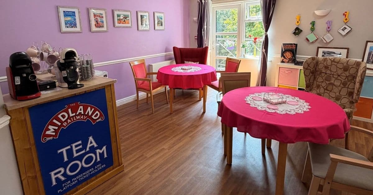 MHA Gledhow give tearoom a makeover much to the delight of residents