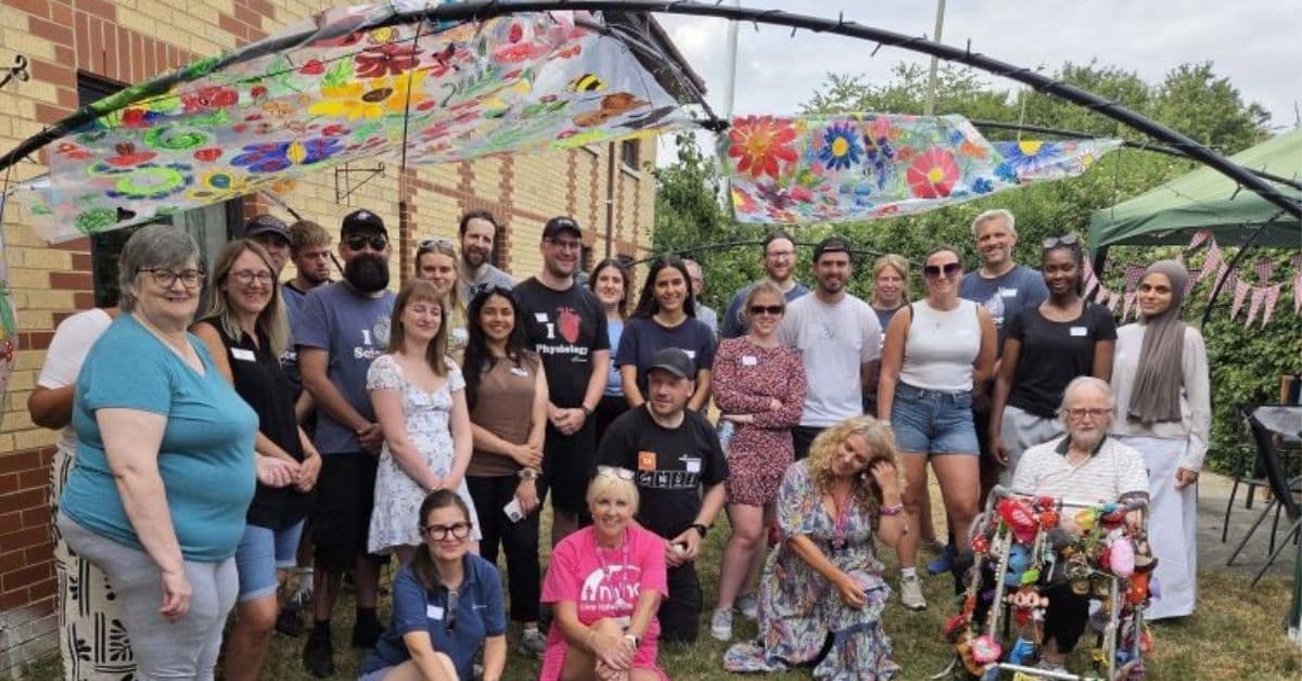 MHA Brookfield benefits from volunteer day as international tech firm employees spend time renovating garden