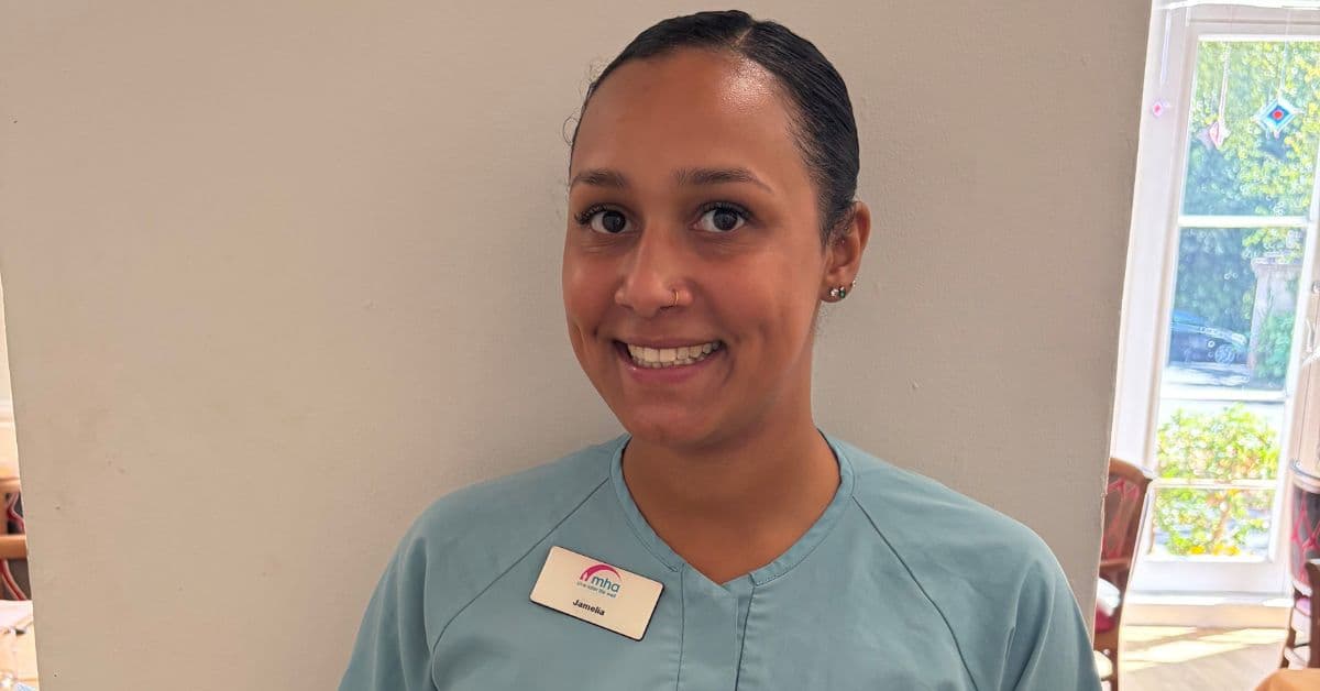 30 under 30, 1/30: Meet Jamelia Gibbs, care assistant at MHA Stratton House who considers caring for residents like “caring for your grandparents”