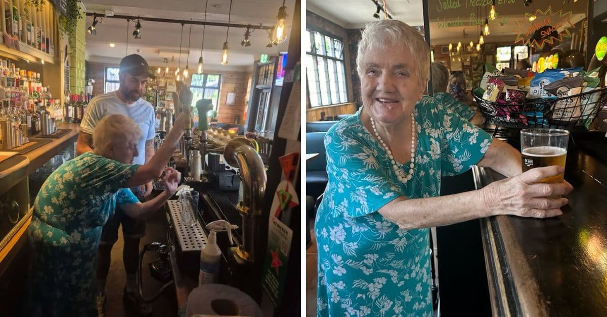 Dream of pulling a pint comes true for resident at MHA Homewood as part of Seize the Day initiative