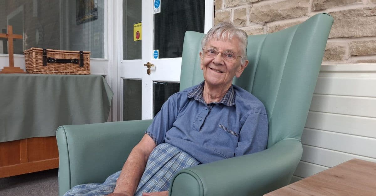 “Receiving care being a carer myself, gives me a lot of comfort” says resident living at MHA Priceholme